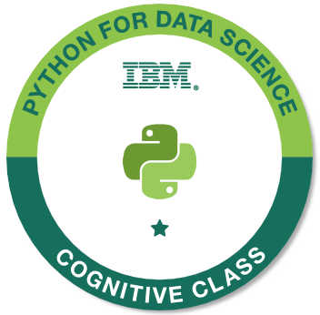 IBM Python for Data Science - Cognitive Class